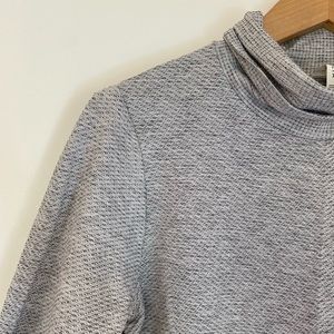 Athleta textured running turtleneck